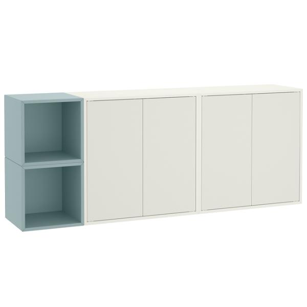 Comodă Ikea Eket 70 x 175 x 35 / MDF / Alb photo 2
