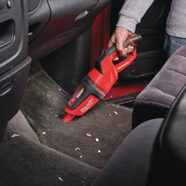 Aspirator industrial Milwaukee M12HV-0  / Red photo 3 Aspirator industrial Milwaukee M12HV-0  / Red photo 3
