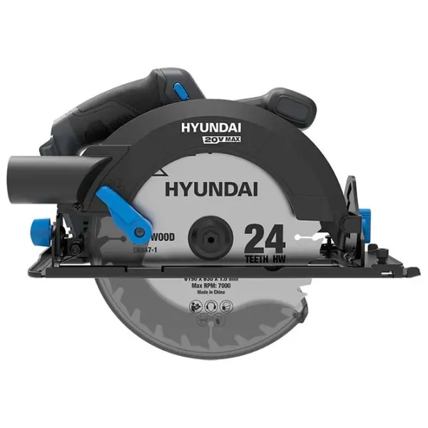Fierăstrău circular Hyundai CS20X-190 190 mm / Black photo 1 Fierăstrău circular Hyundai CS20X-190 190 mm / Black photo 1