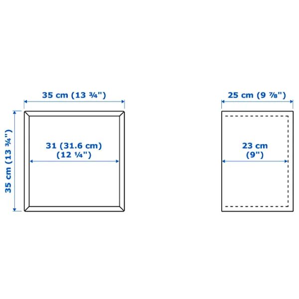 Comodă Ikea Eket 70 x 175 x 35 / MDF / Sur închis photo 7