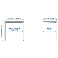 Comodă Ikea Eket 70 x 175 x 35 / MDF / Sur închis photo 7