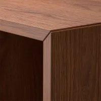 Comodă Ikea Eket 70 x 175 x 35 / MDF / Alb Nuc photo 5