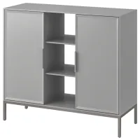 Comodă Ikea Tullstorp  89 x 99 x 35 / Oțel / Gray