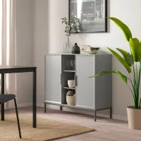 Comodă Ikea Tullstorp 89 x 99 x 35 / Oțel / Gray photo 2