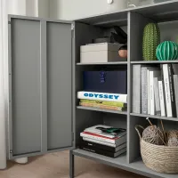 Comodă Ikea Tullstorp 89 x 99 x 35 / Oțel / Gray photo 5