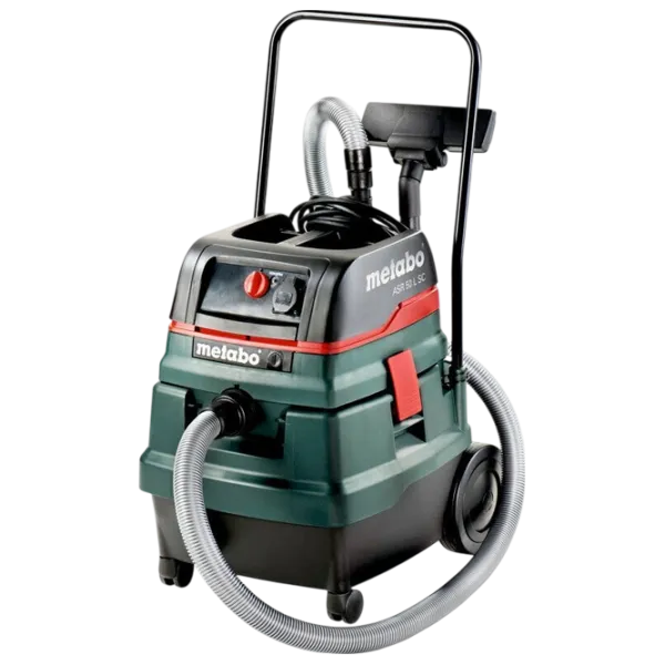 Промышленный пылесос Metabo ASR 50 L SC 1400 Вт / Зеленый photo 1