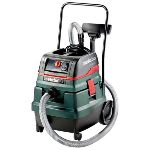 Промышленный пылесос Metabo ASR 50 L SC 1400 Вт / Зеленый photo 1