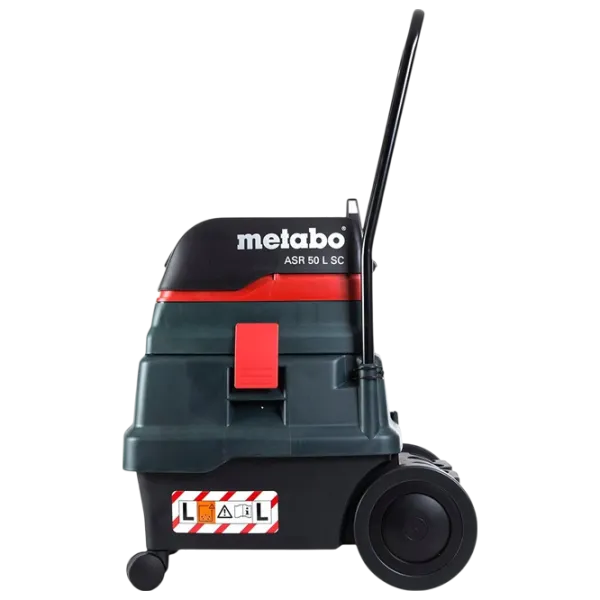 Промышленный пылесос Metabo ASR 50 L SC 1400 Вт / Зеленый photo 3