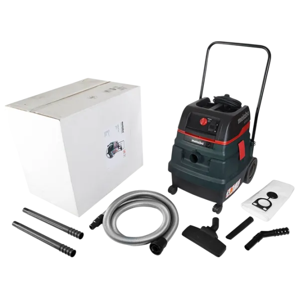 Промышленный пылесос Metabo ASR 50 L SC 1400 Вт / Зеленый photo 5