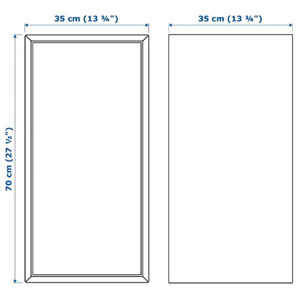 Comodă Ikea Eket 80 x 70 x 35 / MDF / Nuc photo 6