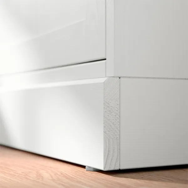 Comodă Ikea Havsta 89 x 121 x 45 / Masiv / Alb photo 6