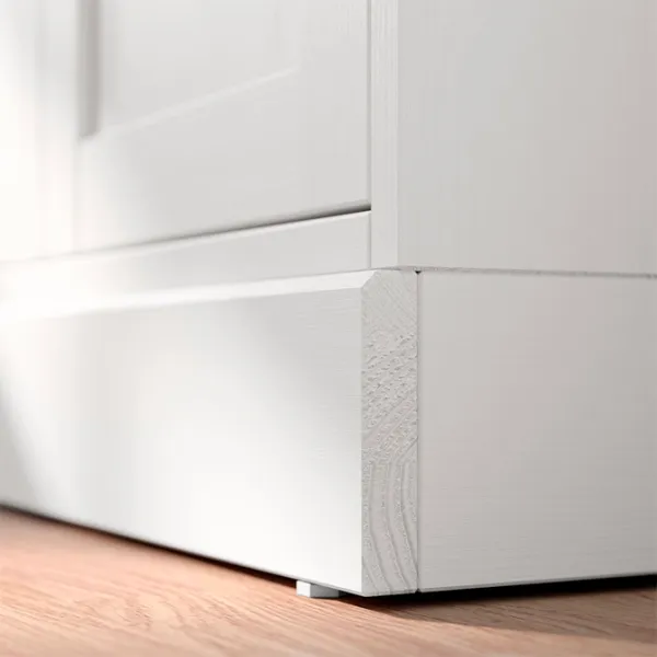 Comodă Ikea Havsta 89 x 81 x 45 / MDF / Alb photo 4