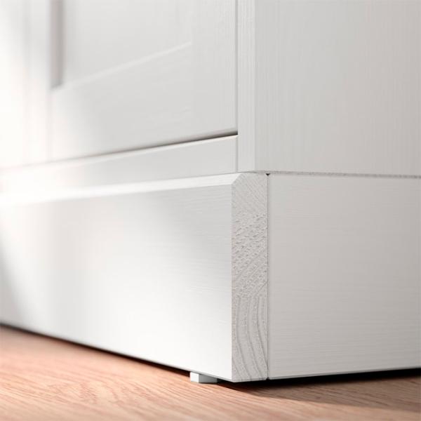 Comodă Ikea Havsta 89 x 81 x 45 / MDF / Alb photo 4