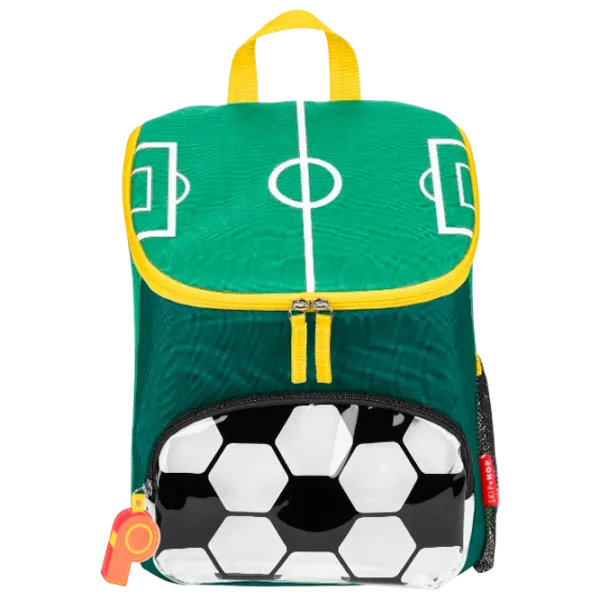 Ghiozdan pentru copii Skip Hop Spark Fotbal / Yellow Green / photo 1