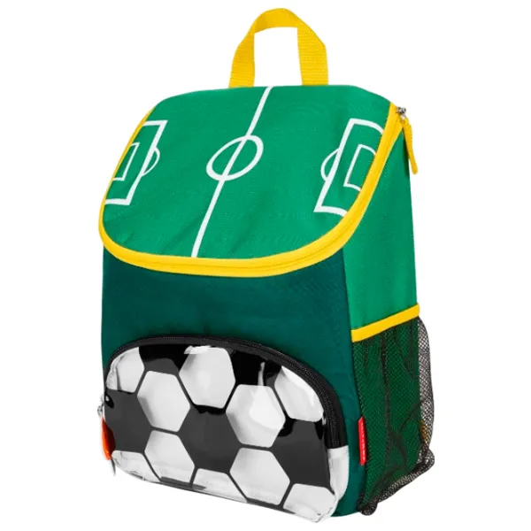 Ghiozdan pentru copii Skip Hop Spark Fotbal / Yellow Green / photo 2