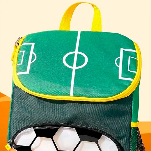 Ghiozdan pentru copii Skip Hop Spark Fotbal / Yellow Green / photo 6
