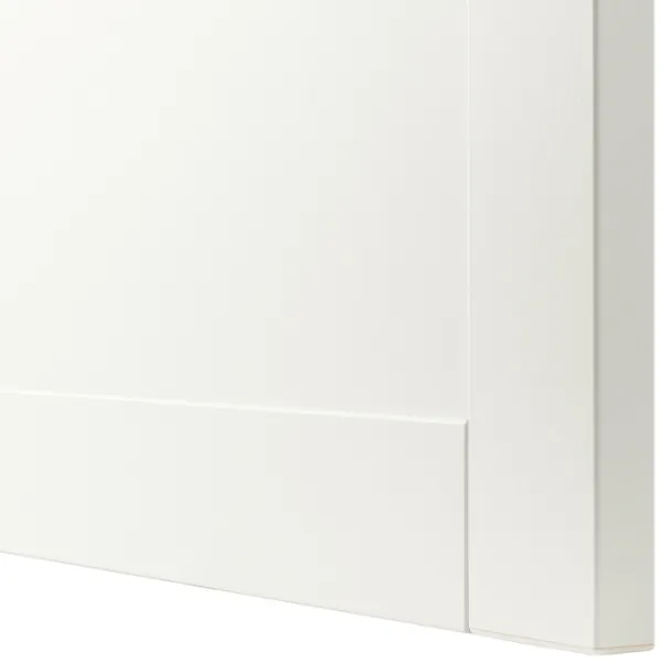 Comodă Ikea Besta/Hanviken/Stubbarp 74 x 120 x 42 / MDF / Alb photo 8