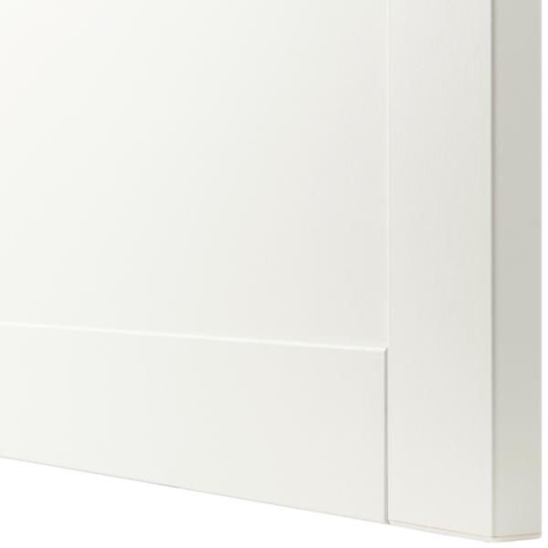 Comodă Ikea Besta/Hanviken/Stubbarp 74 x 120 x 42 / MDF / Alb photo 8