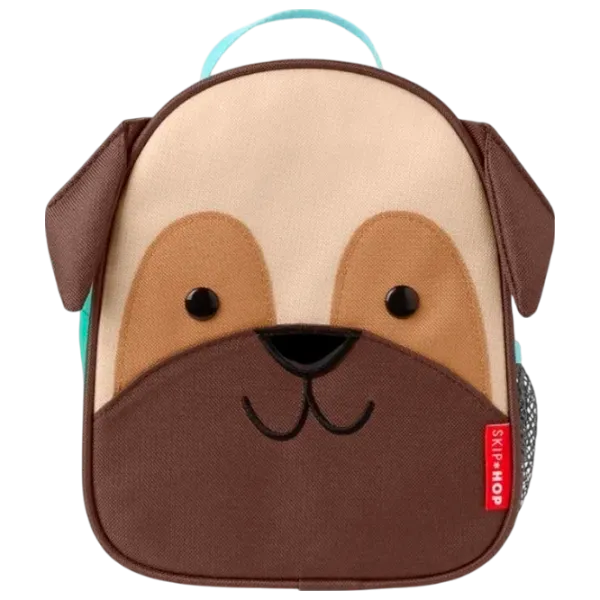 Ghiozdan pentru copii Skip Hop Zoo Cățeluș Pug / Brown Green / photo 1