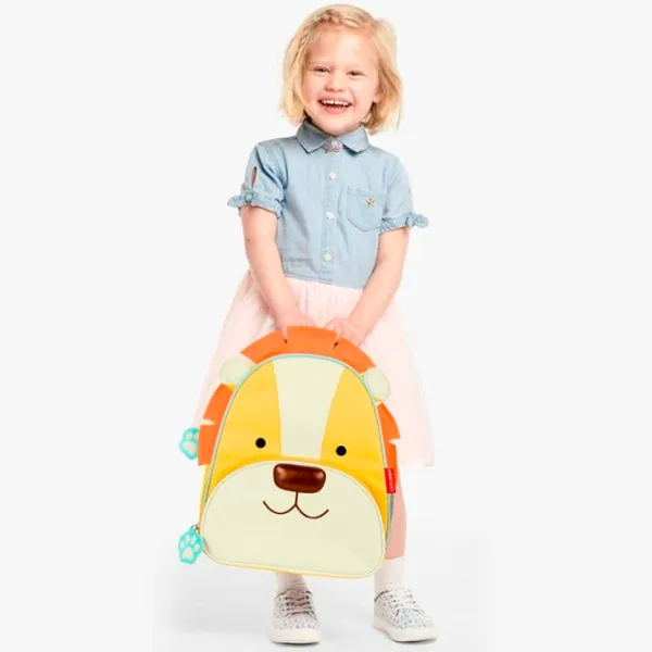 Ghiozdan pentru copii Skip Hop Zoo Leu / Brown Yellow / photo 3