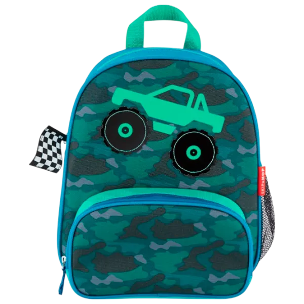 Ghiozdan pentru copii Skip Hop Spark Monster Truck / Black Green / photo 1