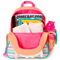 Ghiozdan pentru copii Skip Hop Zoo Lama / Pink Beige / 8l photo 3