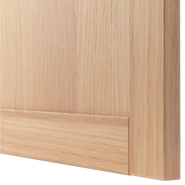 Comodă Ikea Besta/Hanviken/Stubbarp 74 x 120 x 42 / MDF / Aspect Stejar Antichizat photo 4
