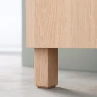 Comodă Ikea Besta/Lappviken/Stubbarp 74 x 180 x 42 / MDF / Aspect Stejar Antichizat photo 5