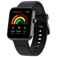 Ceas inteligent Elari Watch Lite 1.83" / 46 mm / Black - Black /