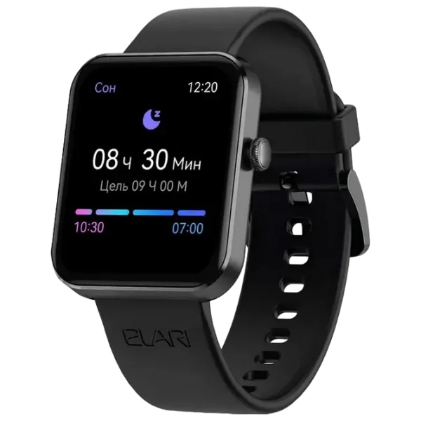 Умные часы Elari Watch Lite 1.83" / 46 мм / Черный - Чёрный / photo 2