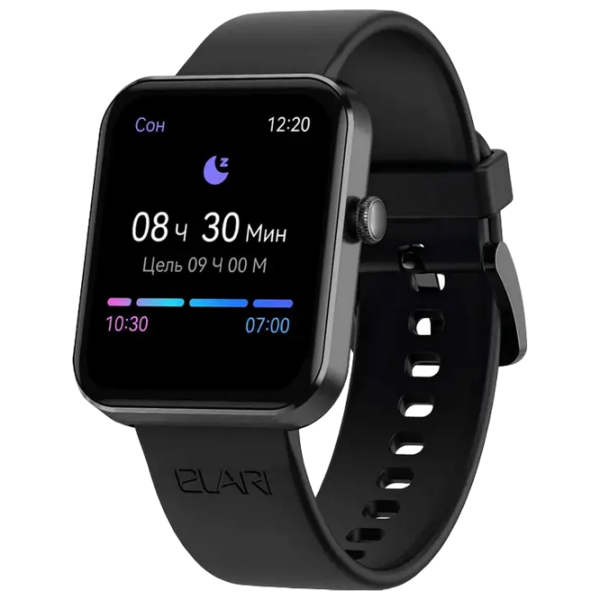 Умные часы Elari Watch Lite 1.83" / 46 мм / Черный - Чёрный / photo 2