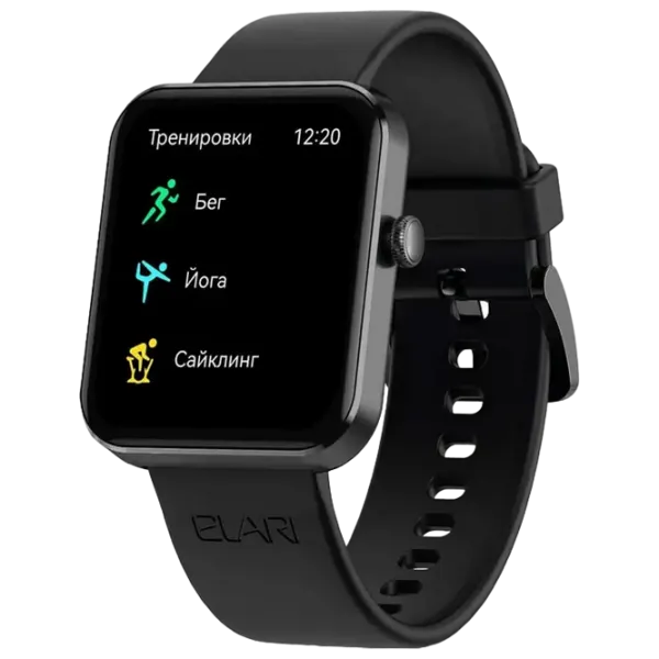 Умные часы Elari Watch Lite 1.83" / 46 мм / Черный - Чёрный / photo 4