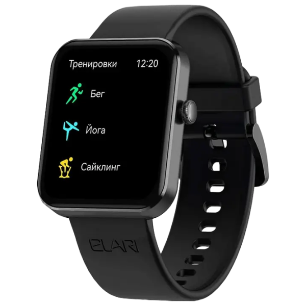 Умные часы Elari Watch Lite 1.83" / 46 мм / Черный - Чёрный / photo 4
