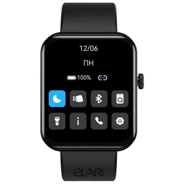 Умные часы Elari Watch Lite 1.83" / 46 мм / Черный - Чёрный / photo 7