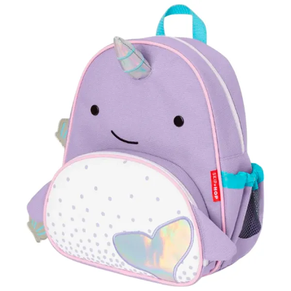 Ghiozdan pentru copii Skip Hop Zoo Balena / White Violet / photo 2
