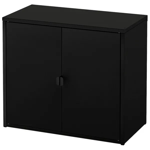 Comodă Ikea Bror  66 x 76 x 40 / Oțel / Black photo 1