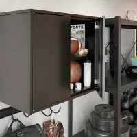 Comodă Ikea Bror 66 x 76 x 40 / Oțel / Black photo 5