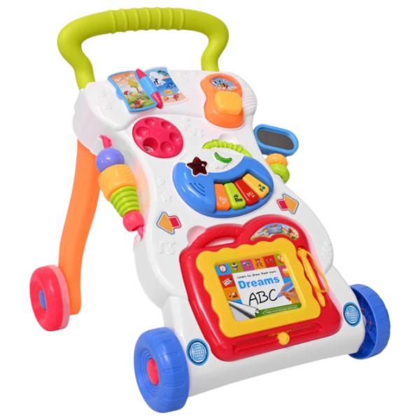 Ходунки Lorelli Activity Baby Walker Funny (1005054) / Белый photo 1