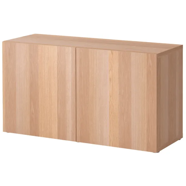 Comodă Ikea Besta 64 x 120 x 42 / MDF / Stejar Antichizat photo 1