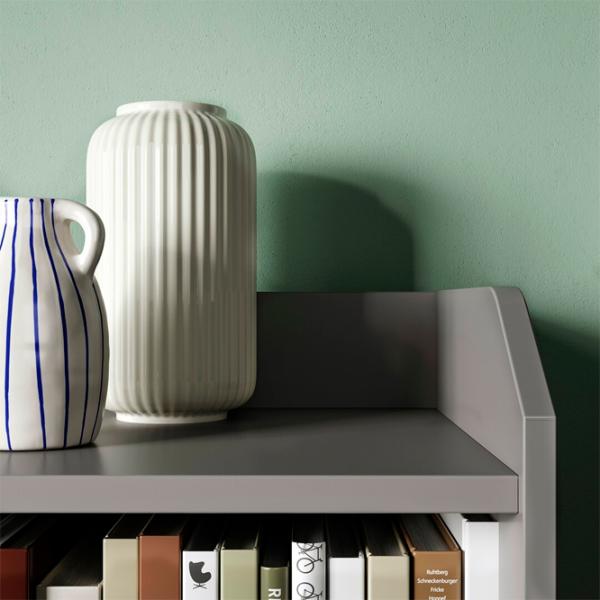 Comodă Ikea Hauga 116 x 70 x 46 / MDF / Gray photo 5