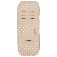 Salteluța pentru cărucior Lorelli Memory Mat  Bumbac, Poliester / Coroană / Latte