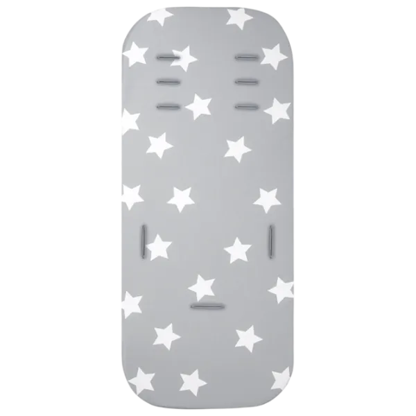 Матрасик для коляски Lorelli Memory Mat  Хлопок, Полиэстер / Звезды / Серый photo 1