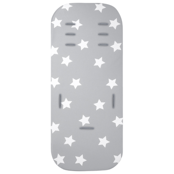 Матрасик для коляски Lorelli Memory Mat  Хлопок, Полиэстер / Звезды / Серый photo 1