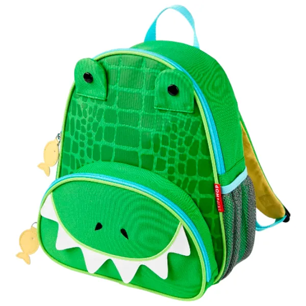 Ghiozdan pentru copii Skip Hop Zoo Crocodil / Brown Green / photo 2