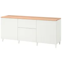 Comodă Ikea Besta 76 x 180 x 42 / MDF / Alb