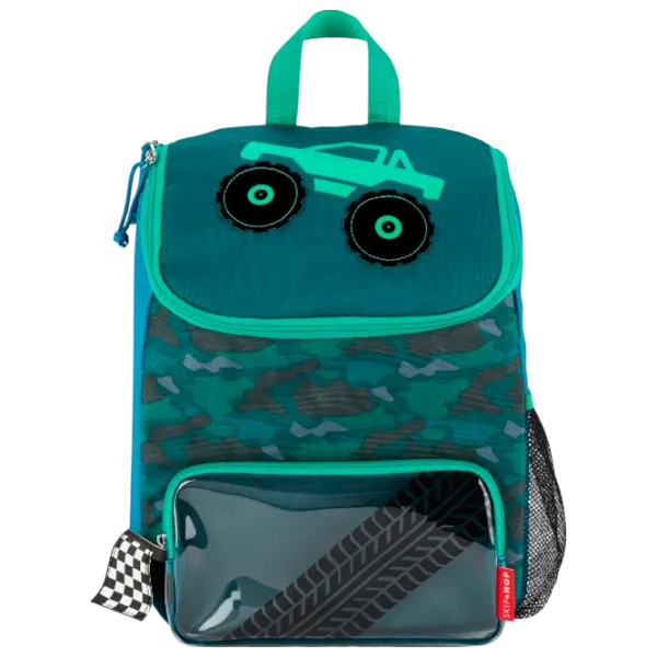 Ghiozdan pentru copii Skip Hop Spark Monster Truck / Gray Green / photo 1