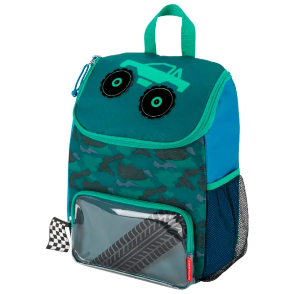 Ghiozdan pentru copii Skip Hop Spark Monster Truck / Gray Green / photo 2