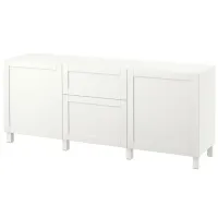 Comodă Ikea Besta 74 x 180 x 42 / MDF / Alb
