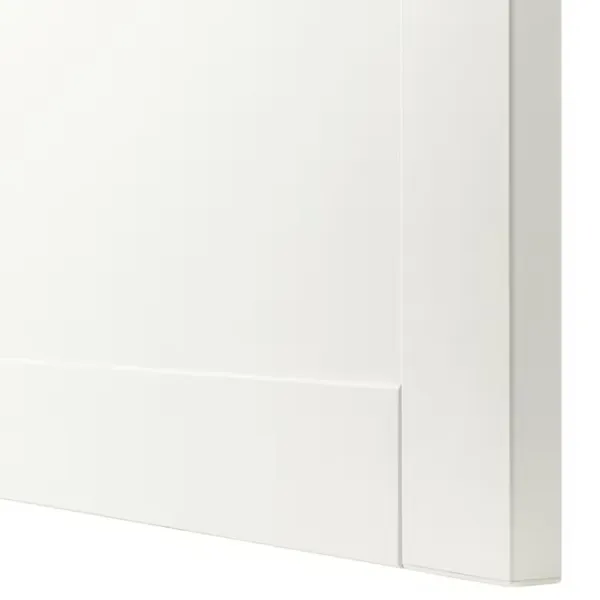 Comodă Ikea Besta 74 x 180 x 42 / MDF / Alb photo 4