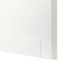 Comodă Ikea Besta 74 x 180 x 42 / MDF / Alb photo 4